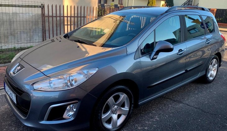 Peugeot 308 cena 21999 przebieg: 177000, rok produkcji 2011 z Gniezno małe 781